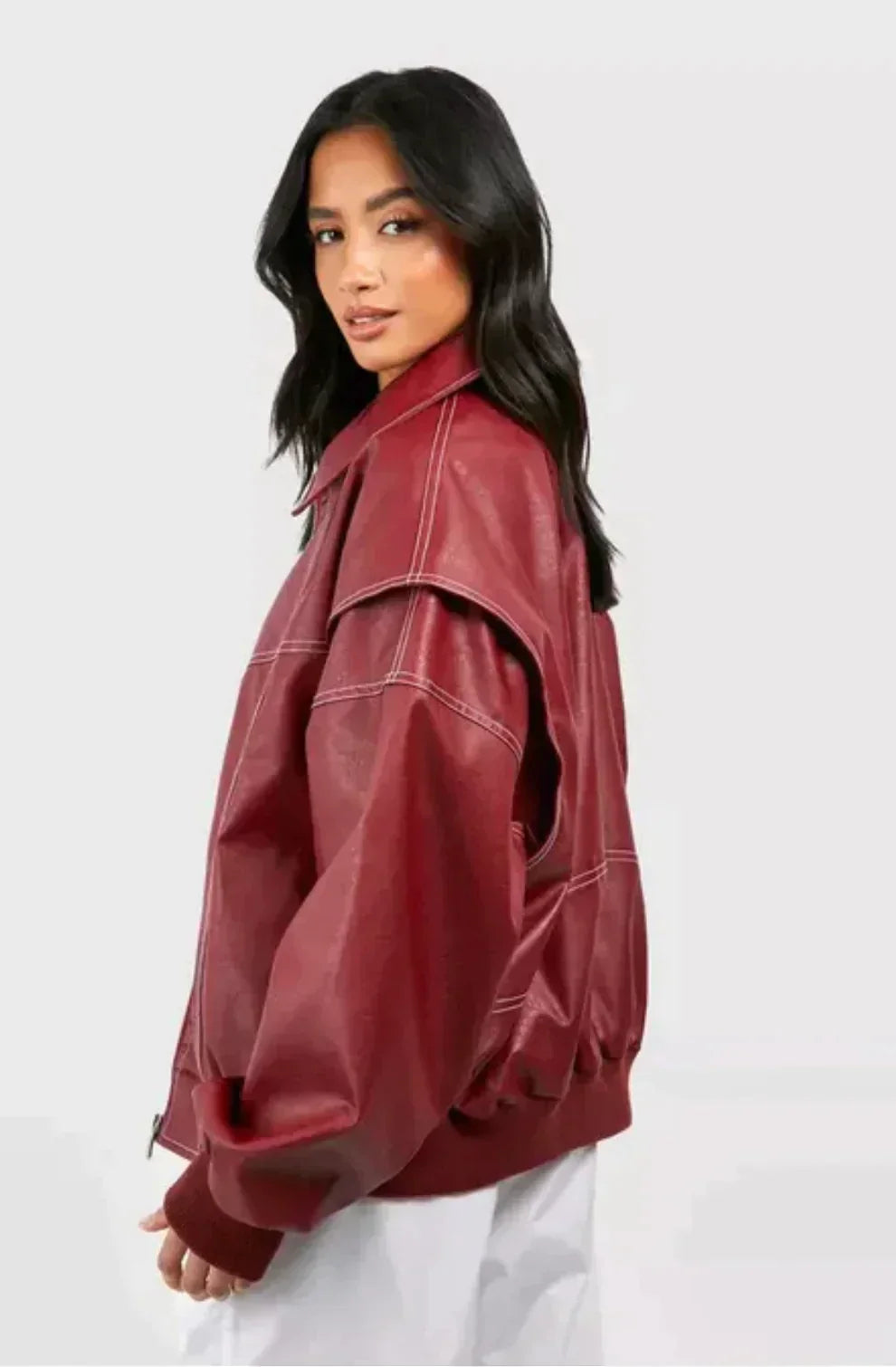 Red jacket