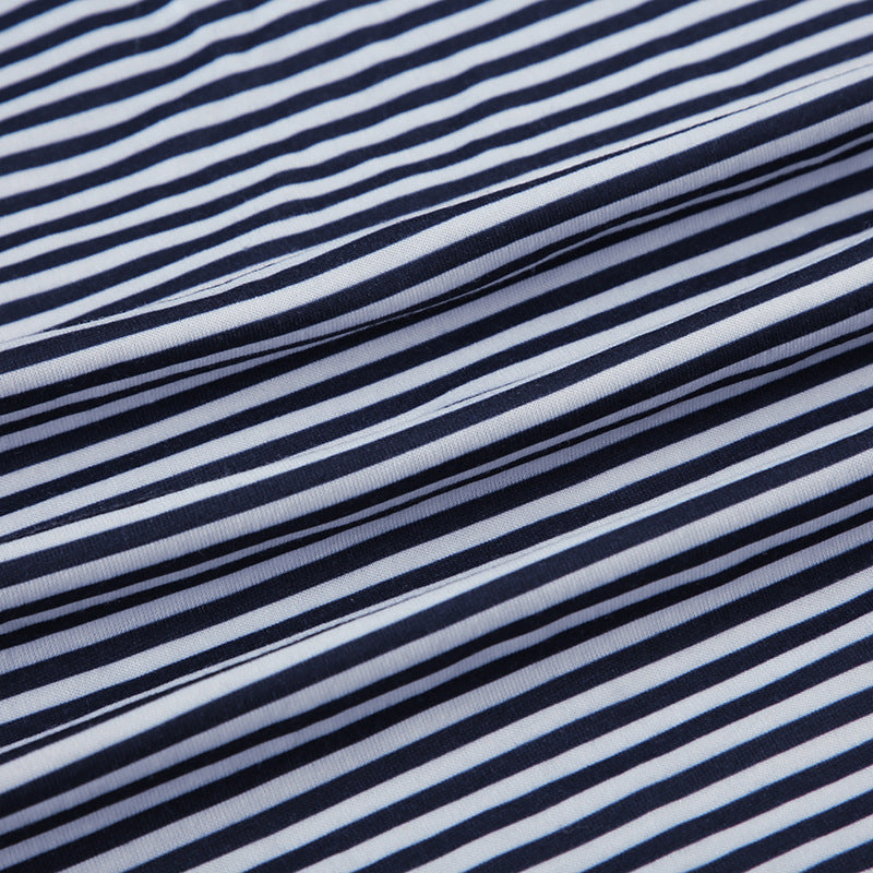 Striped trousers