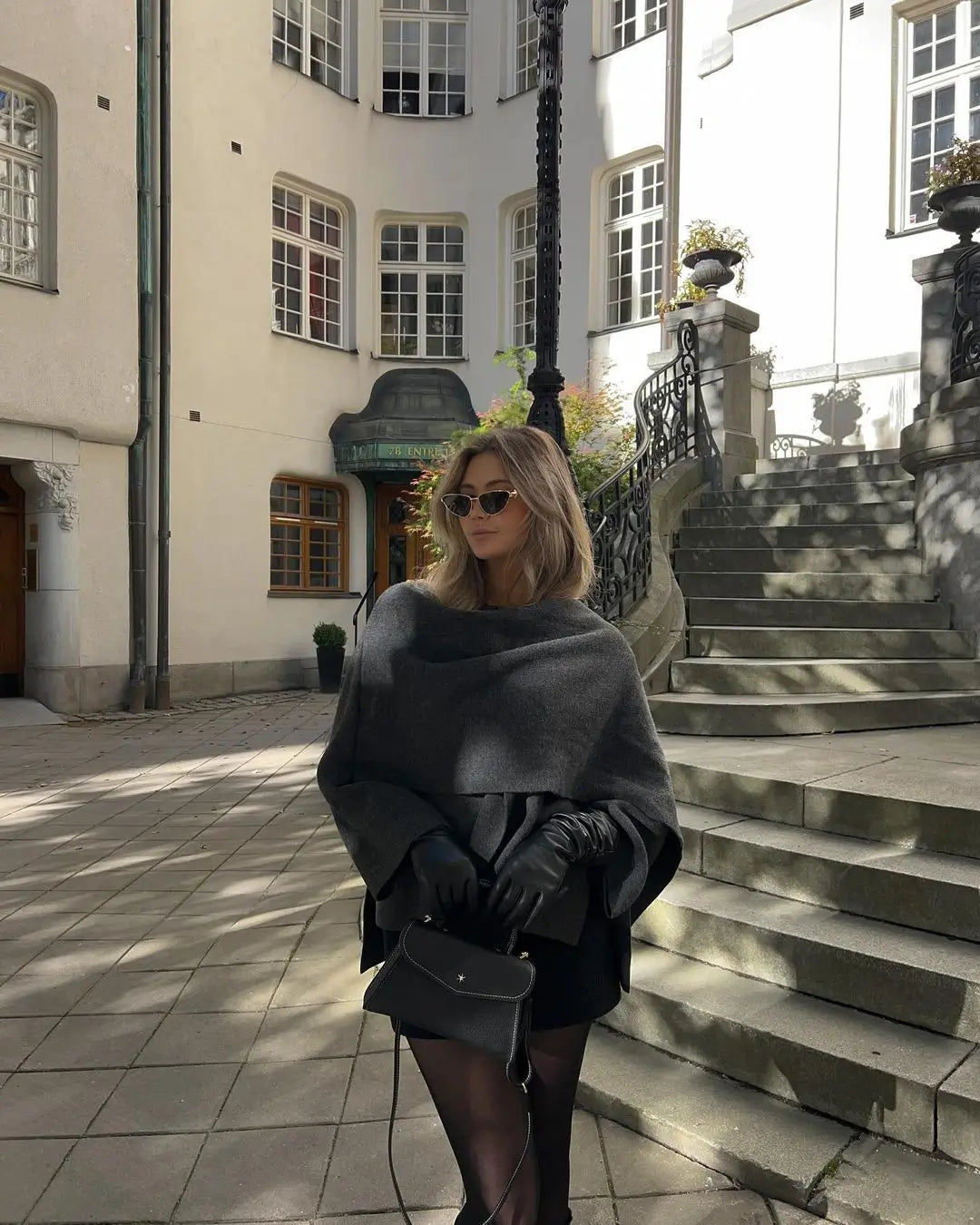 Scarf coat