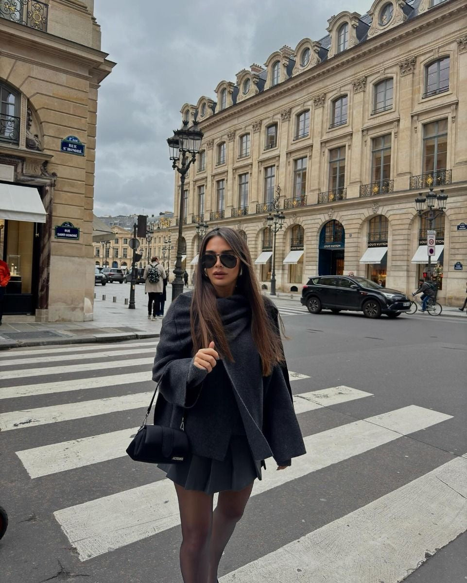Scarf coat
