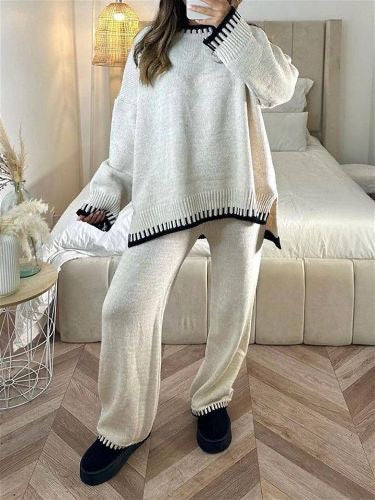 Cosy knitted set