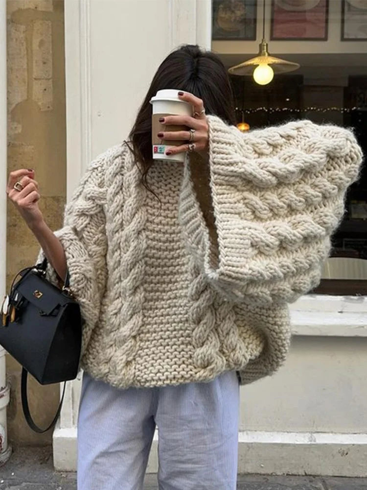 Cozy knit sweater