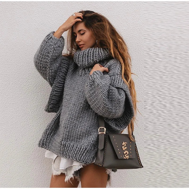 Cozy oversized jumper