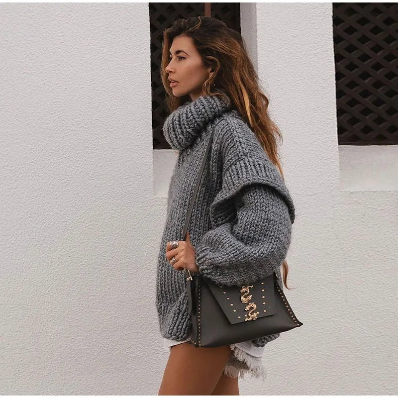 Cozy oversized jumper