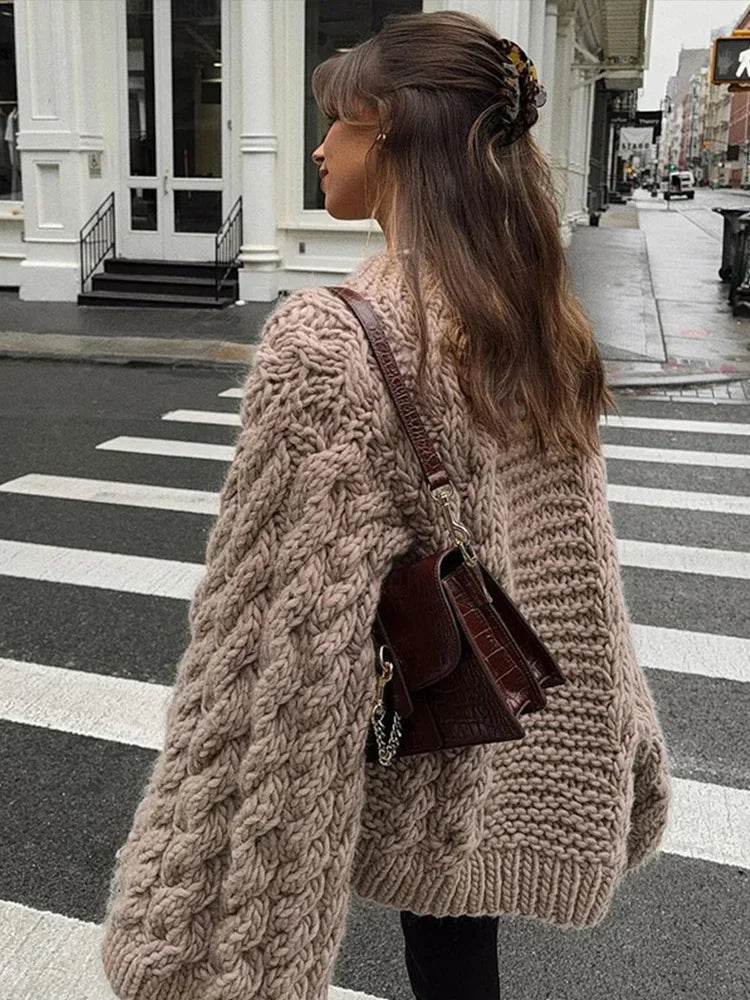 Cozy knit sweater