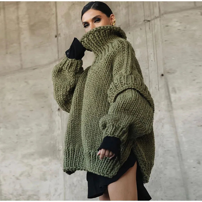 Cozy oversized jumper