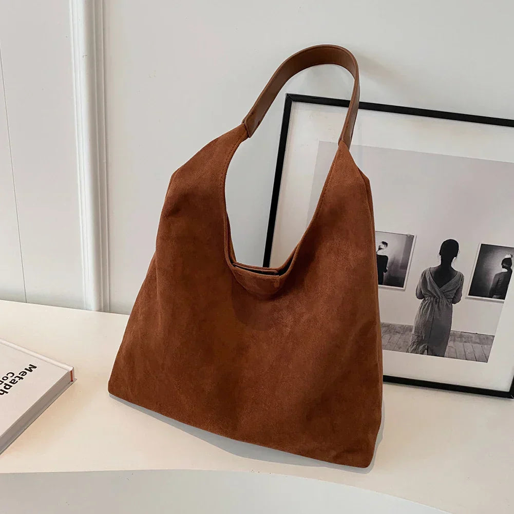 Suede bag