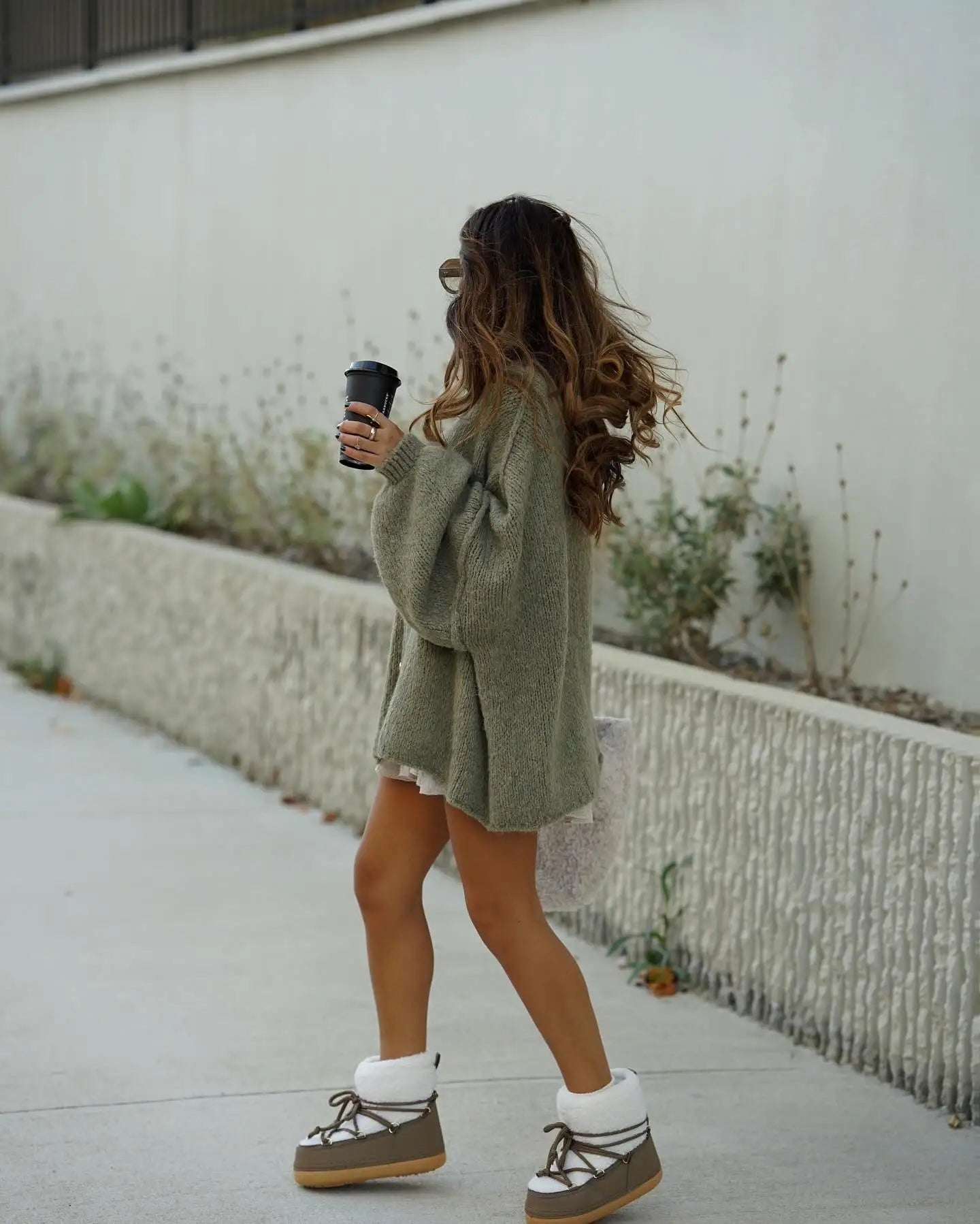 Gold button cardigan