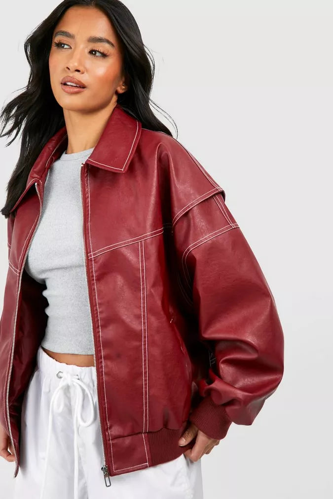 Red jacket