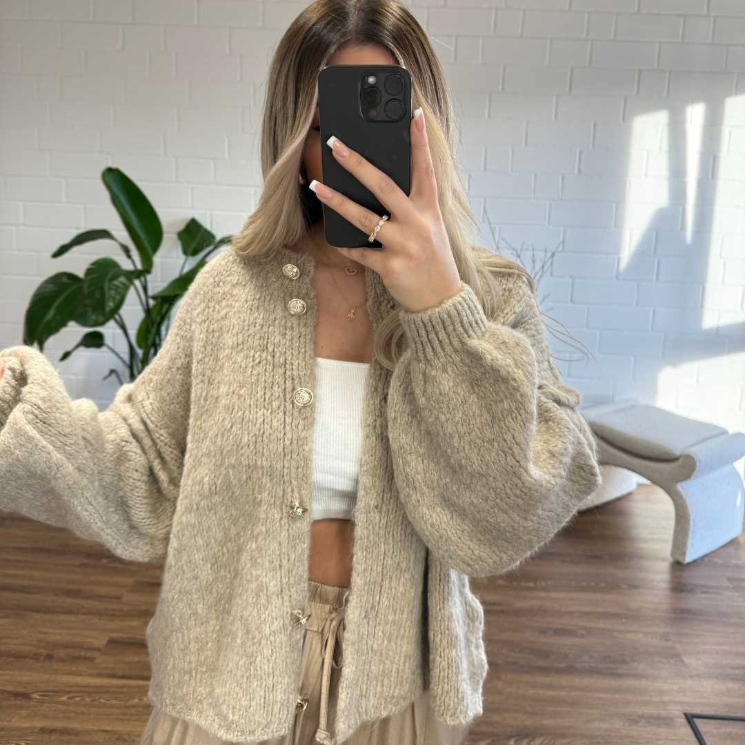 Luxury cardigan